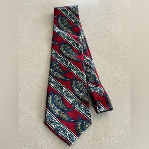 Grenadier Paisley Red and Blue Men's Vintage Tie